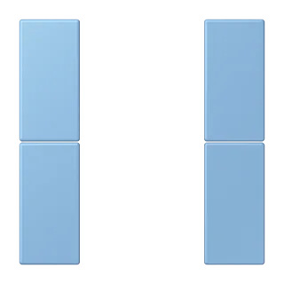 JUNG LS 990 Le Corbusier, Bleu Céruléen 59, арт. LC502TSA256