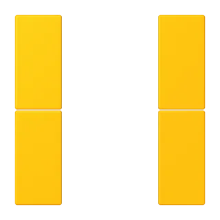 JUNG LS 990 Le Corbusier, Le Jaune Vif, арт. LC502TSA263