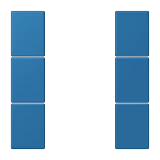 JUNG LS 990 Le Corbusier, Bleu Céruléen 31, арт. LC503TSA211