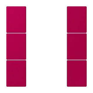 JUNG LS 990 Le Corbusier, Rouge Rubia, арт. LC503TSA230