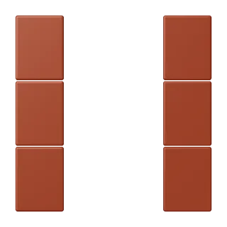 JUNG LS 990 Le Corbusier, L'Ocre Rouge, арт. LC503TSA232