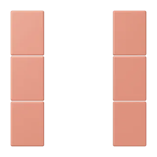JUNG LS 990 Le Corbusier, L'Ocre Rouge Moyen, арт. LC503TSA233