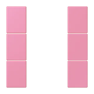 JUNG LS 990 Le Corbusier, Rose Vif, арт. LC503TSA246