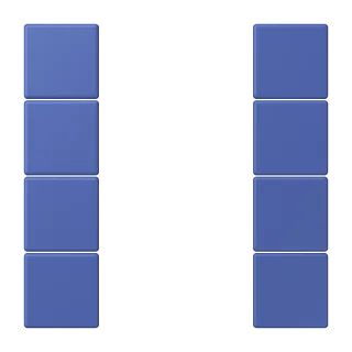 JUNG LS 990 Le Corbusier, Bleu Outremer 31, арт. LC504TSA206