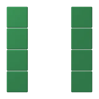 JUNG LS 990 Le Corbusier, Vert Foncé, арт. LC504TSA219
