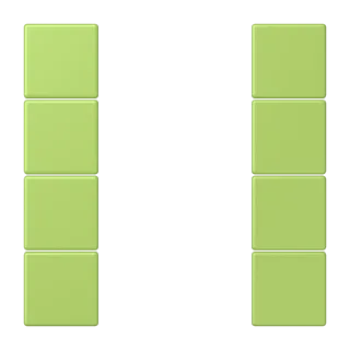 JUNG LS 990 Le Corbusier, Vert Clair, арт. LC504TSA221