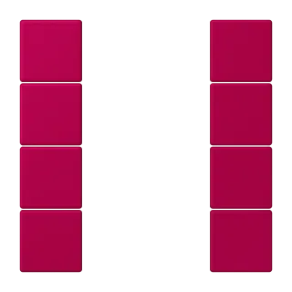 JUNG LS 990 Le Corbusier, Rouge Rubia, арт. LC504TSA230
