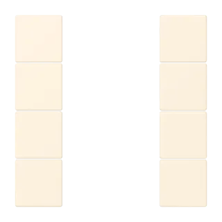JUNG LS 990 Le Corbusier, Blanc Ivoire, арт. LC504TSA245