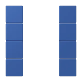 JUNG LS 990 Le Corbusier, Bleu Outremer 59, арт. LC504TSA253
