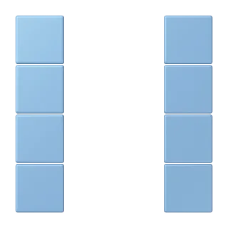 JUNG LS 990 Le Corbusier, Bleu Céruléen 59, арт. LC504TSA256