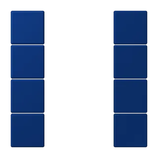 JUNG LS 990 Le Corbusier, Bleu Outremer Foncé, арт. LC504TSA261