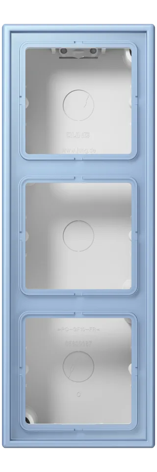 Surface cap, 3-gang