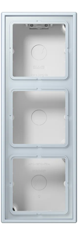 Surface cap, 3-gang