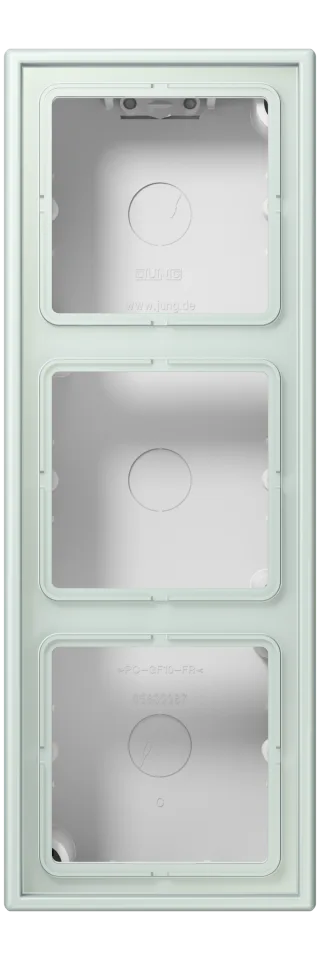 Surface cap, 3-gang