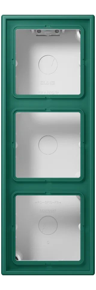 Surface cap, 3-gang