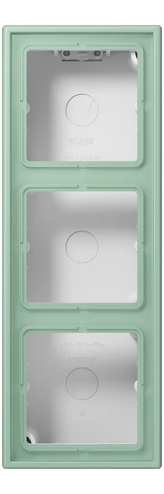 Surface cap, 3-gang