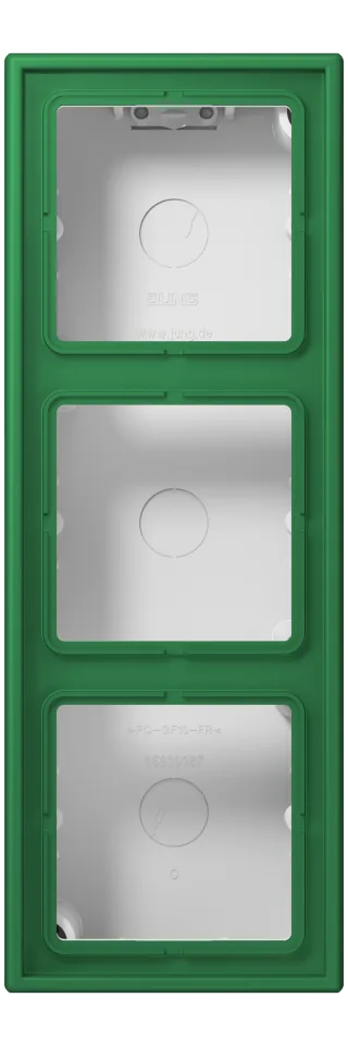 Surface cap, 3-gang