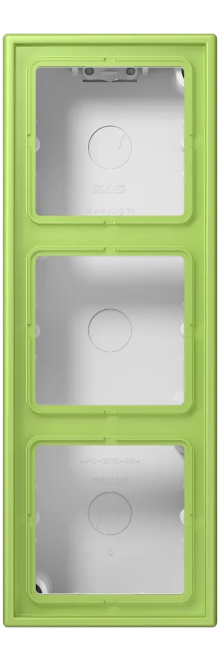 Surface cap, 3-gang