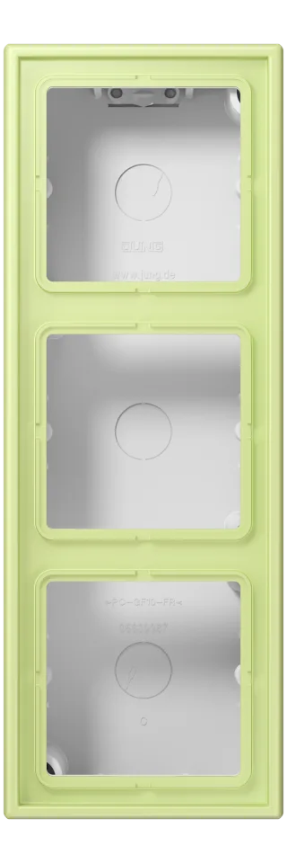 Surface cap, 3-gang