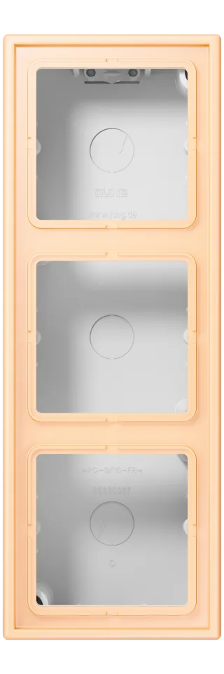 Surface cap, 3-gang