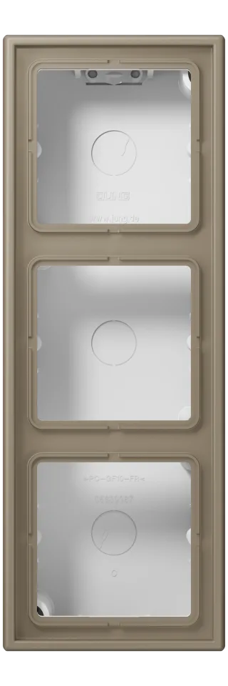 Surface cap, 3-gang