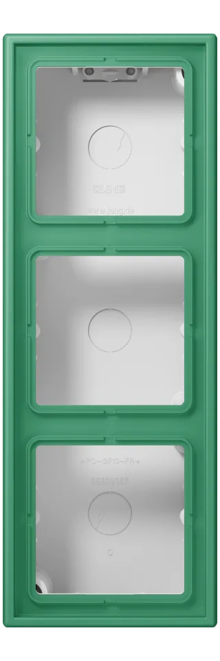 Surface cap, 3-gang