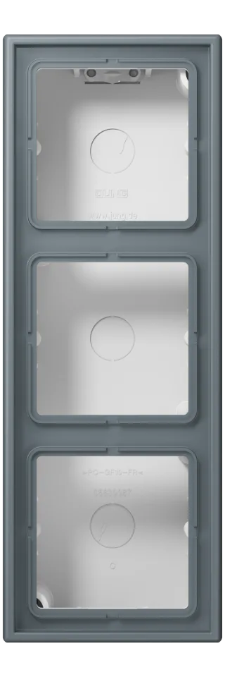 Surface cap, 3-gang