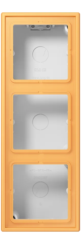 Surface cap, 3-gang