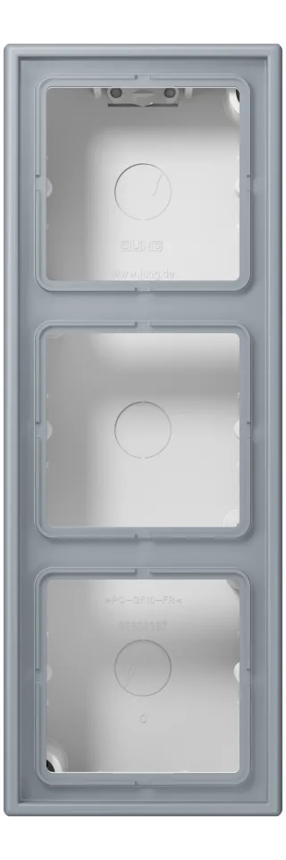 Surface cap, 3-gang