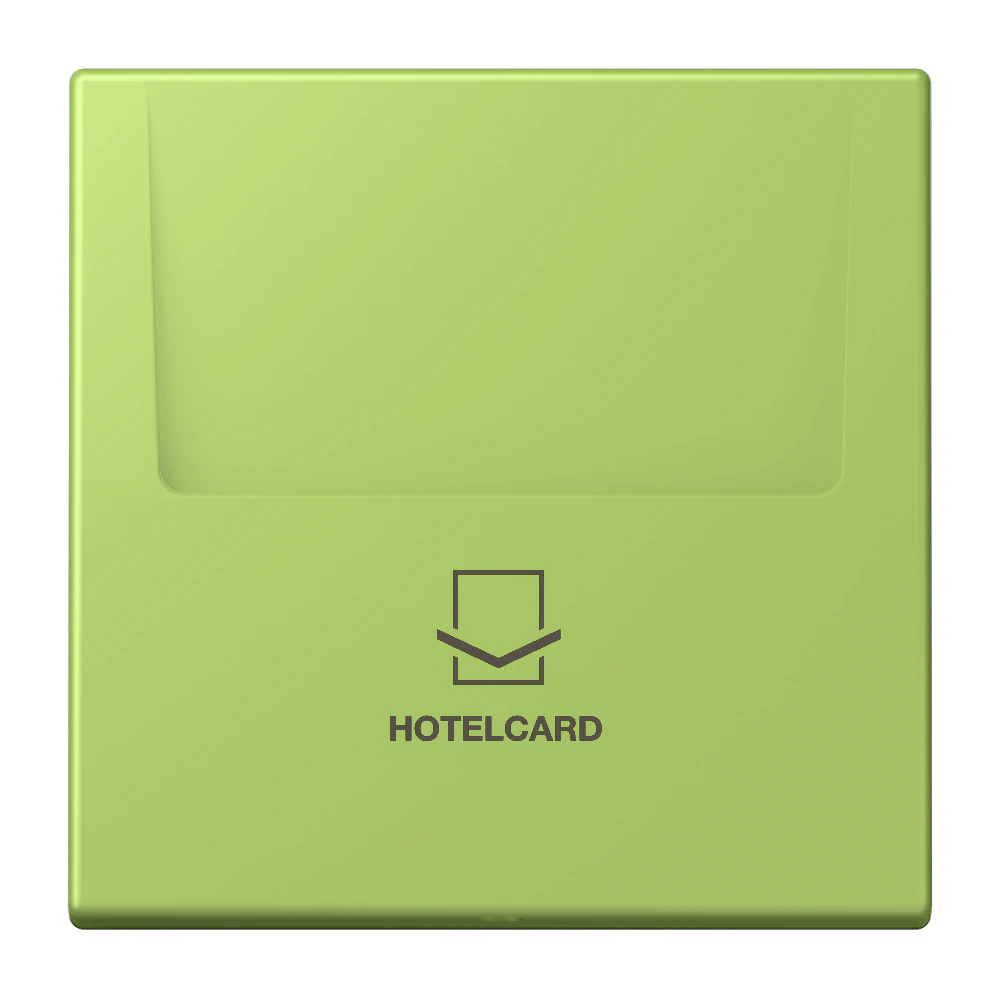 Key card holder — JUNG LS 990 Le Corbusier, le corbusier 221, art. LC590CARD221