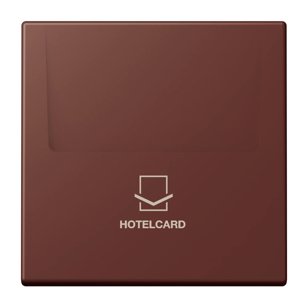 Key card holder — JUNG LS 990 Le Corbusier, le corbusier 235, art. LC590CARD235