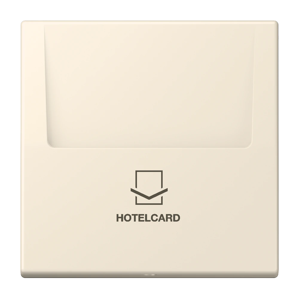 Key card holder — JUNG LS 990 Le Corbusier, le corbusier 245, art. LC590CARD245