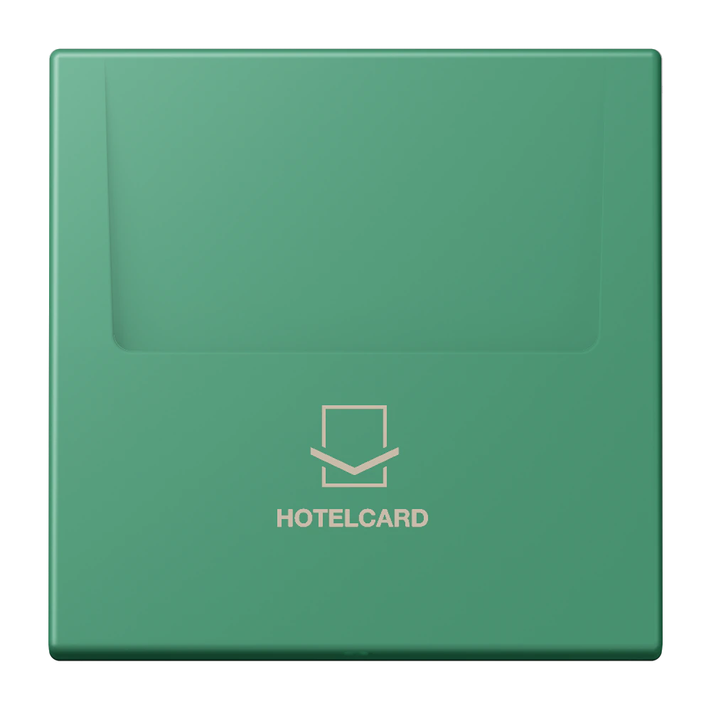 Key card holder — JUNG LS 990 Le Corbusier, le corbusier 250, art. LC590CARD250