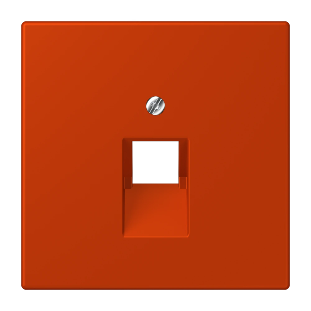Крышка для модульных гнёзд IAE/UAE (1 x 8-пол.) — JUNG LS 990 Le Corbusier, le corbusier 244, арт. LC969-1UA244