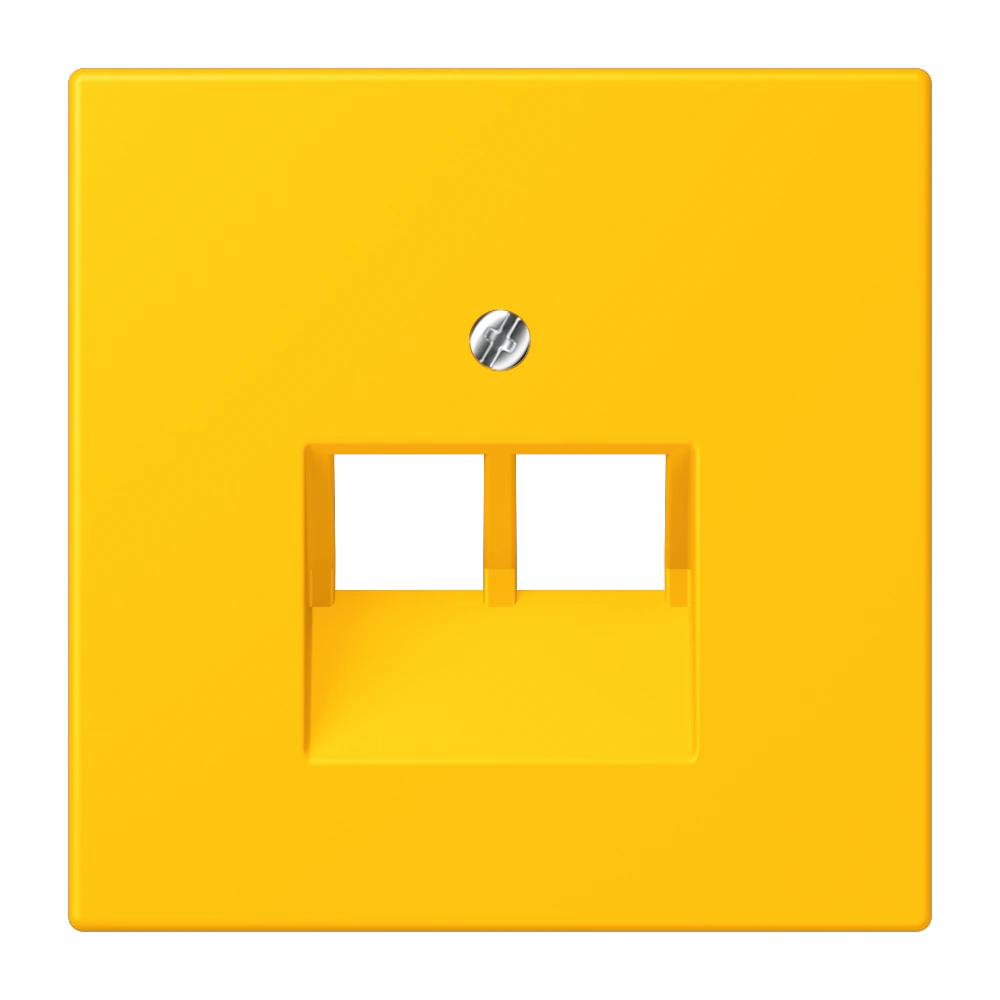 Крышка для 2-ных модульных гнёзд (2 x 8-пол.) — JUNG LS 990 Le Corbusier, le corbusier 263, арт. LC969-2UA263