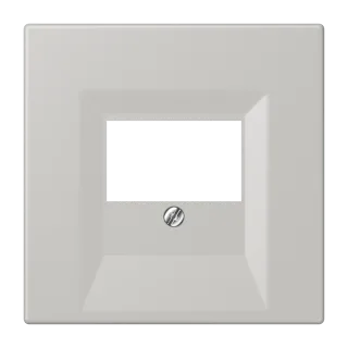 Centre plate for loudspeaker socket