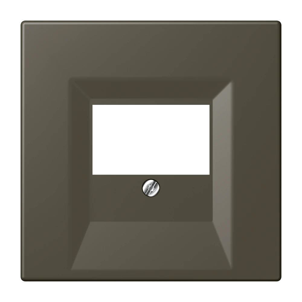 Centre plate for loudspeaker socket — JUNG LS 990 Le Corbusier, le corbusier 241, art. LC969T241