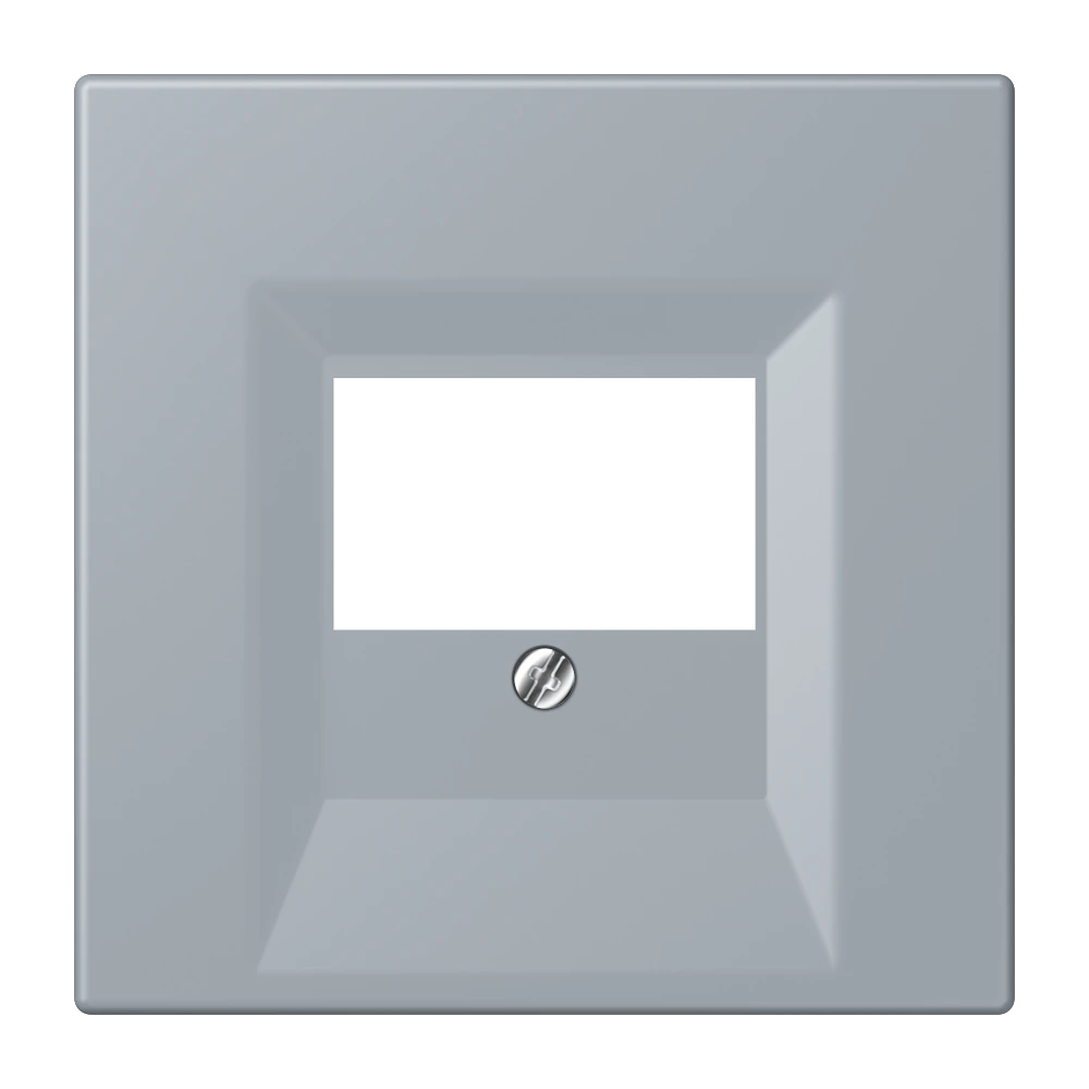 Centre plate for loudspeaker socket — JUNG LS 990 Le Corbusier, le corbusier 257, art. LC969T257