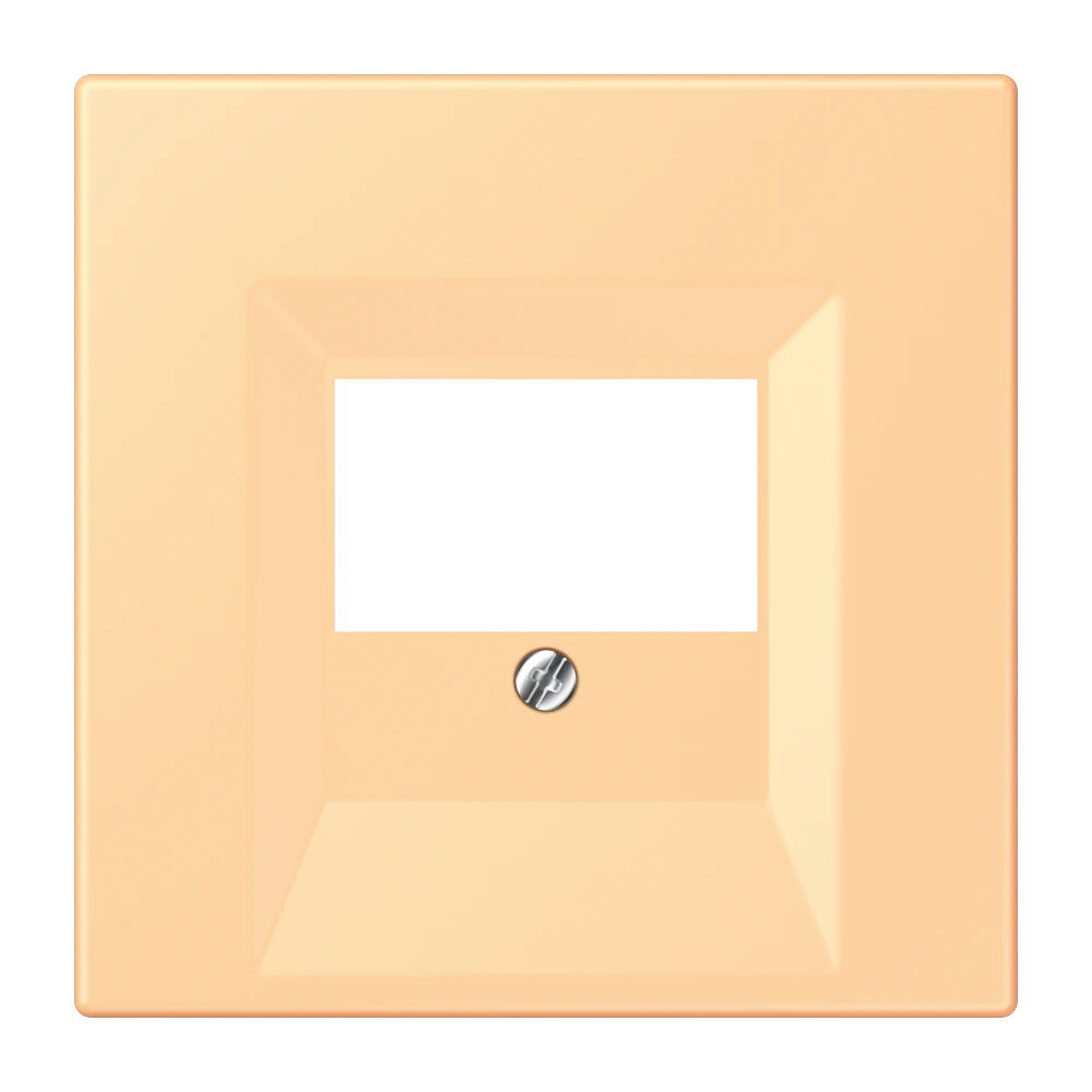 Centre plate for loudspeaker socket — JUNG LS 990 Le Corbusier, le corbusier 258, art. LC969T258