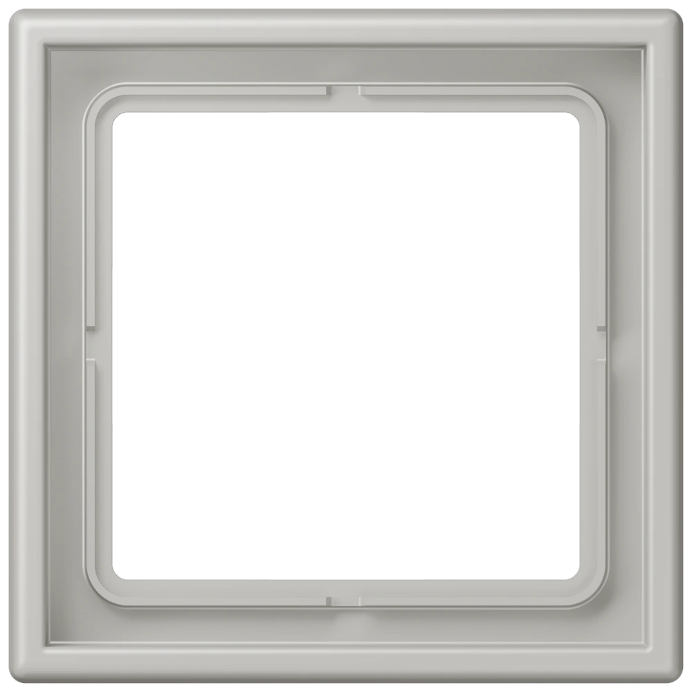 Frame, 1-gang — JUNG LS 990 Le Corbusier, Gris Clair 31, art. LC981205