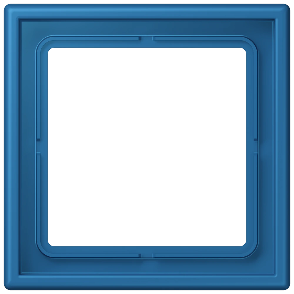 Frame, 1-gang — JUNG LS 990 Le Corbusier, Bleu Céruléen 31, art. LC981211