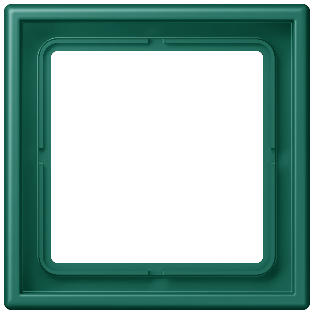 Frame, 1-gang — JUNG LS 990 Le Corbusier, Vert Anglais, art. LC981216