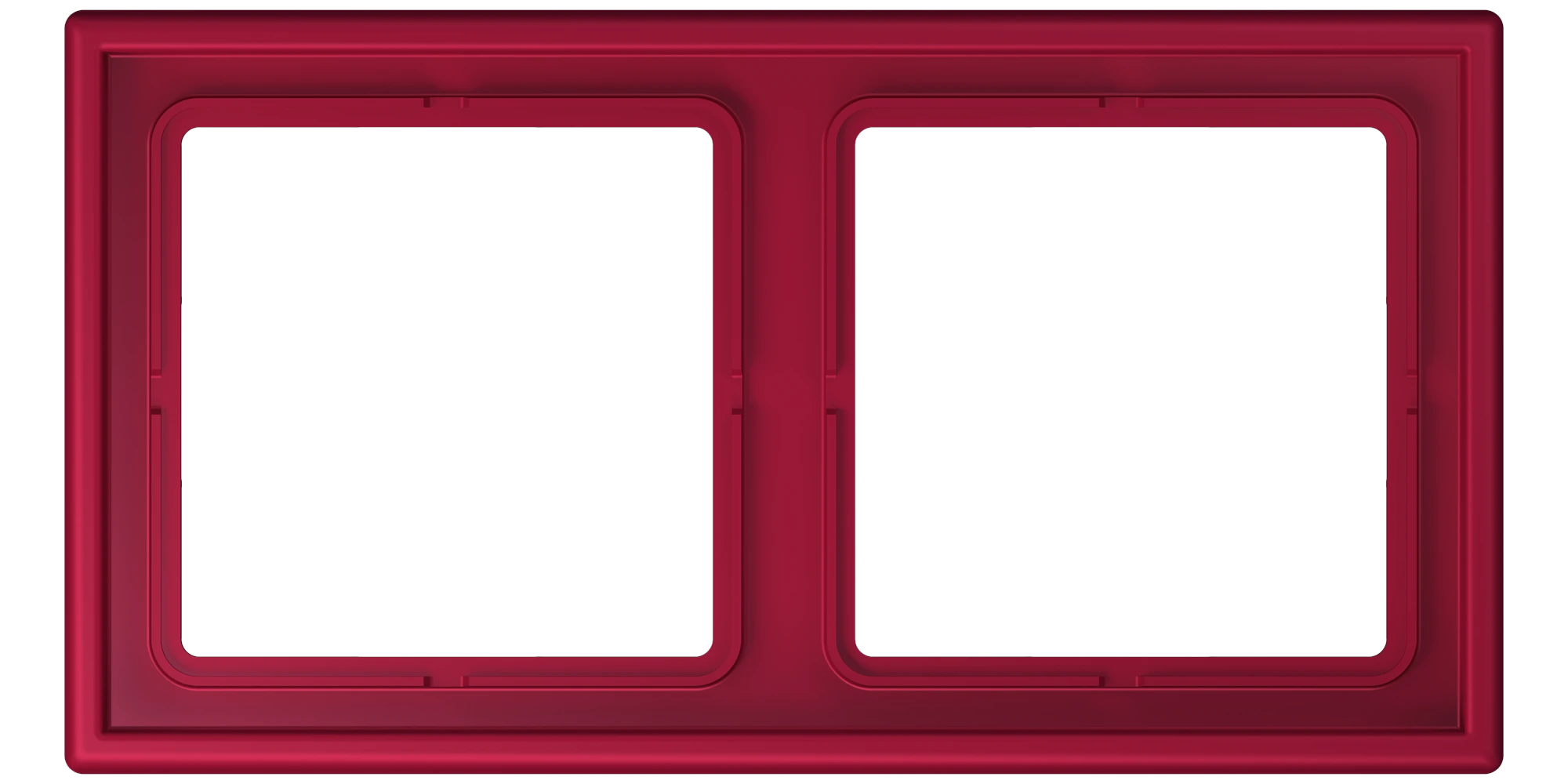 Frame, 2-gang — JUNG LS 990 Le Corbusier, le corbusier 229, art. LC982229
