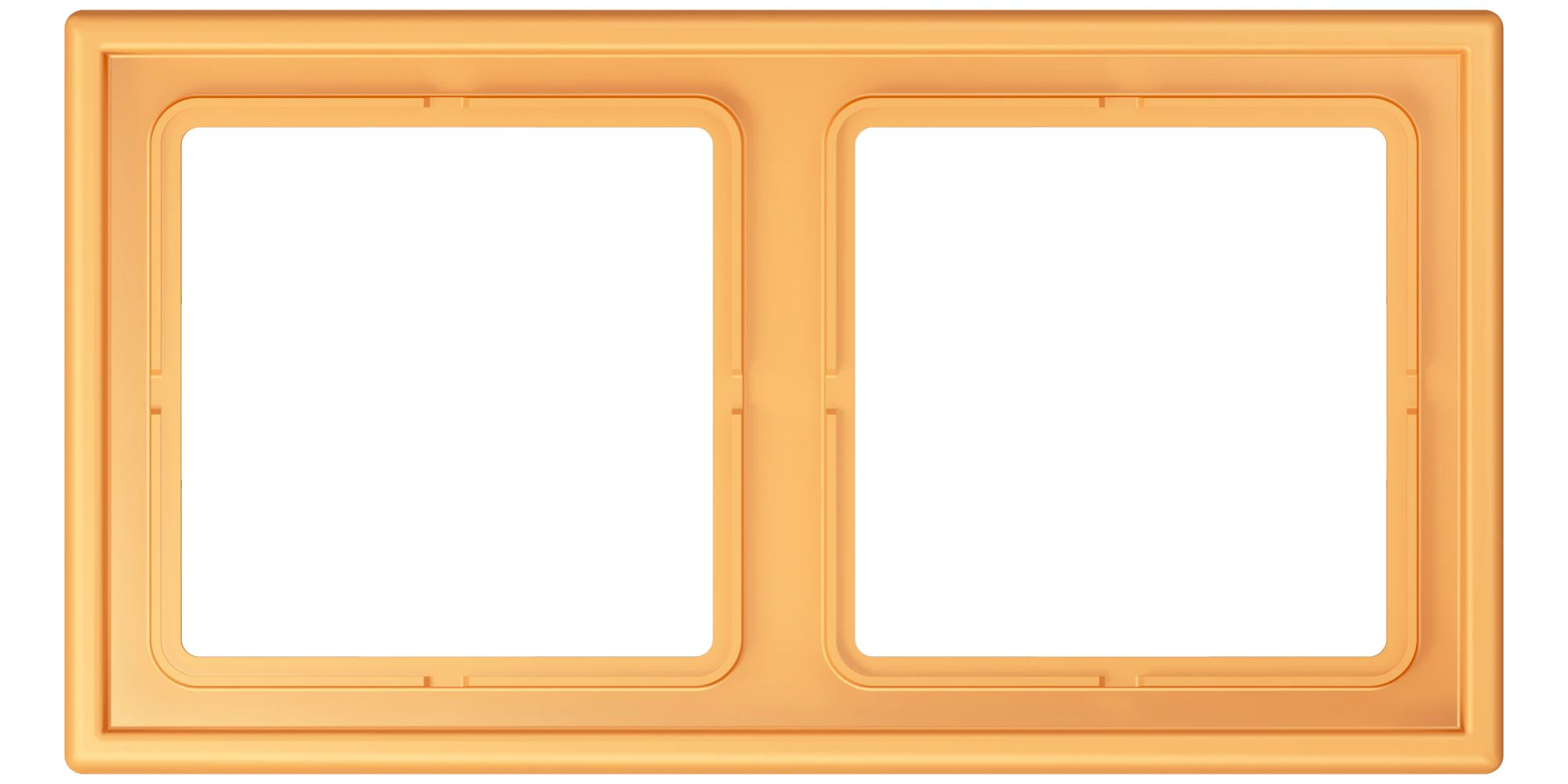 Frame, 2-gang — JUNG LS 990 Le Corbusier, le corbusier 254, art. LC982254