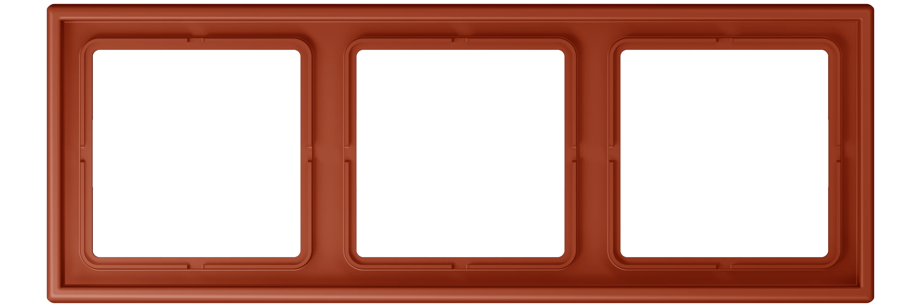 Frame, 3-gang — JUNG LS 990 Le Corbusier, le corbusier 232, art. LC983232