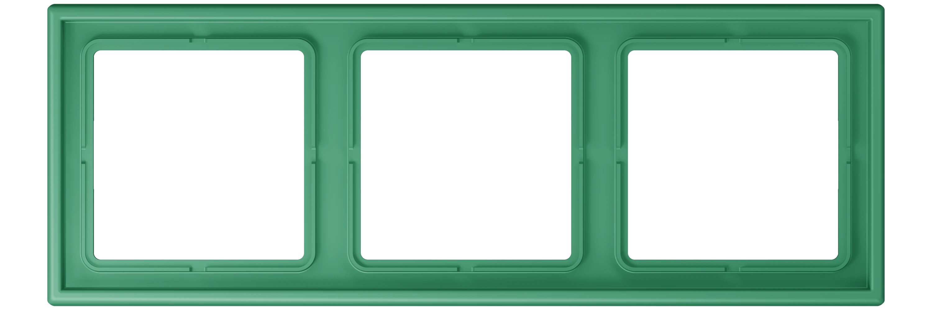 Frame, 3-gang — JUNG LS 990 Le Corbusier, le corbusier 250, art. LC983250