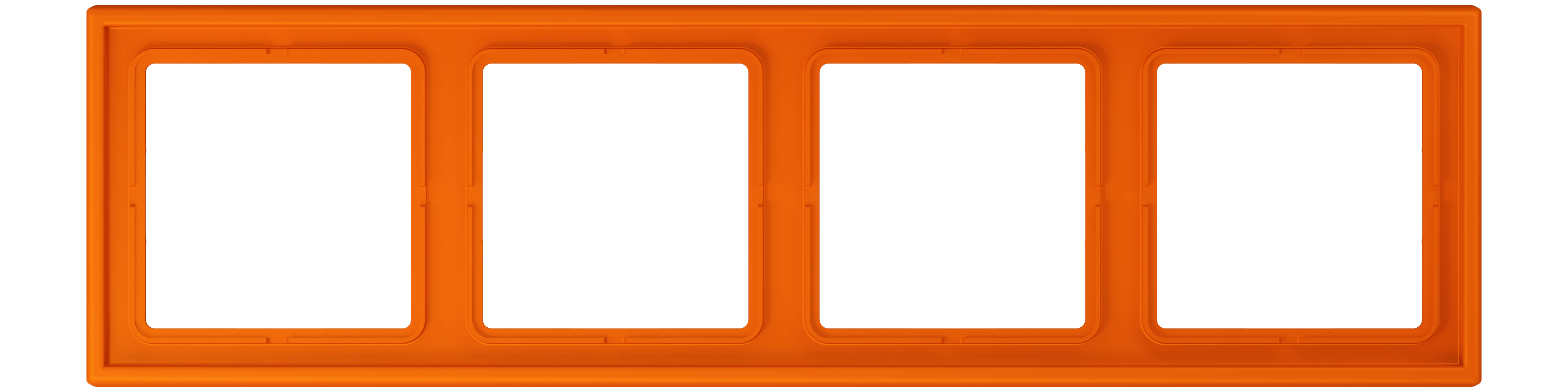 Frame, 4-gang — JUNG LS 990 Le Corbusier, le corbusier 224, art. LC984224