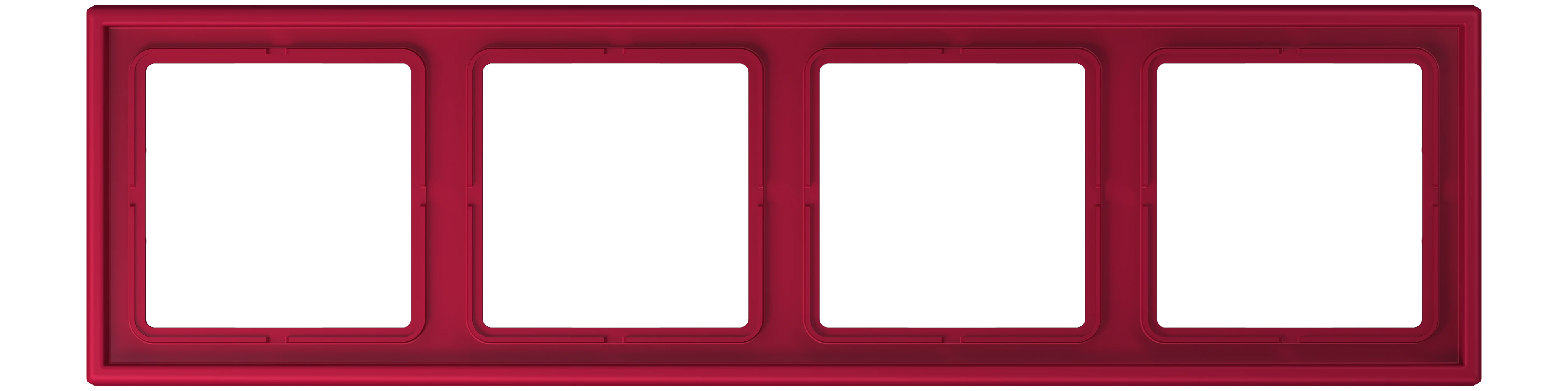Frame, 4-gang — JUNG LS 990 Le Corbusier, le corbusier 229, art. LC984229
