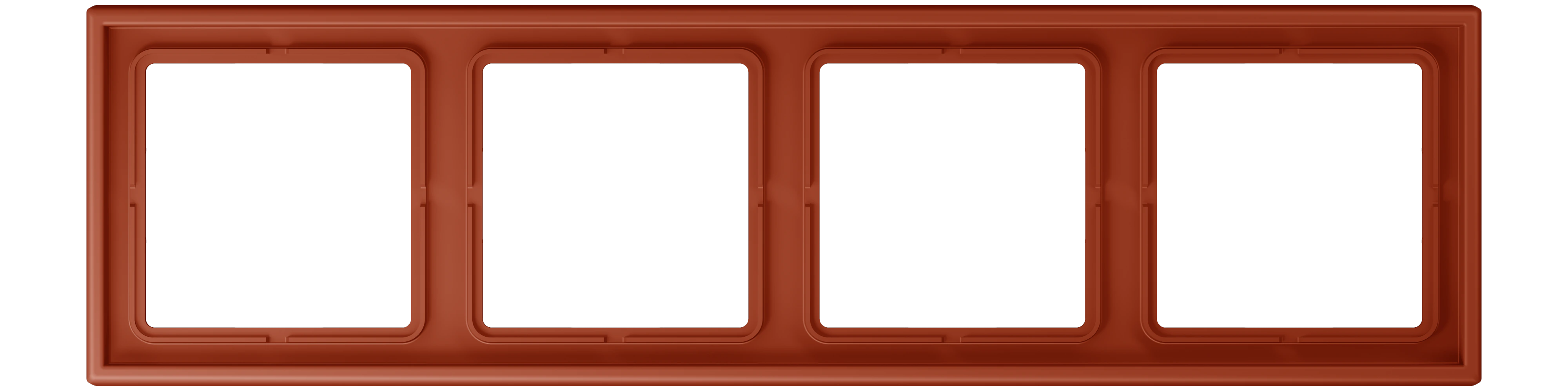 Frame, 4-gang — JUNG LS 990 Le Corbusier, le corbusier 232, art. LC984232