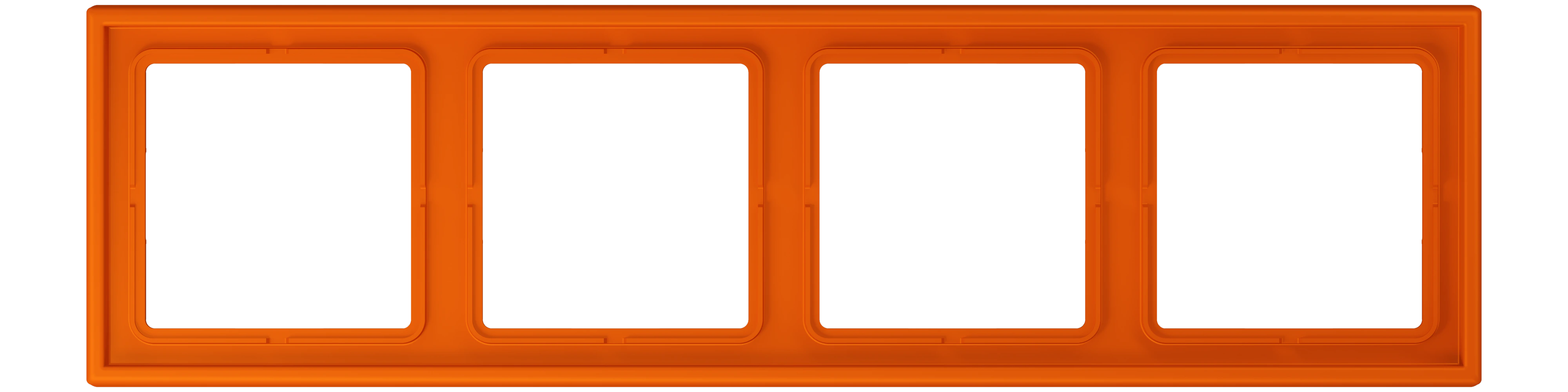 Frame, 4-gang — JUNG LS 990 Le Corbusier, le corbusier 260, art. LC984260